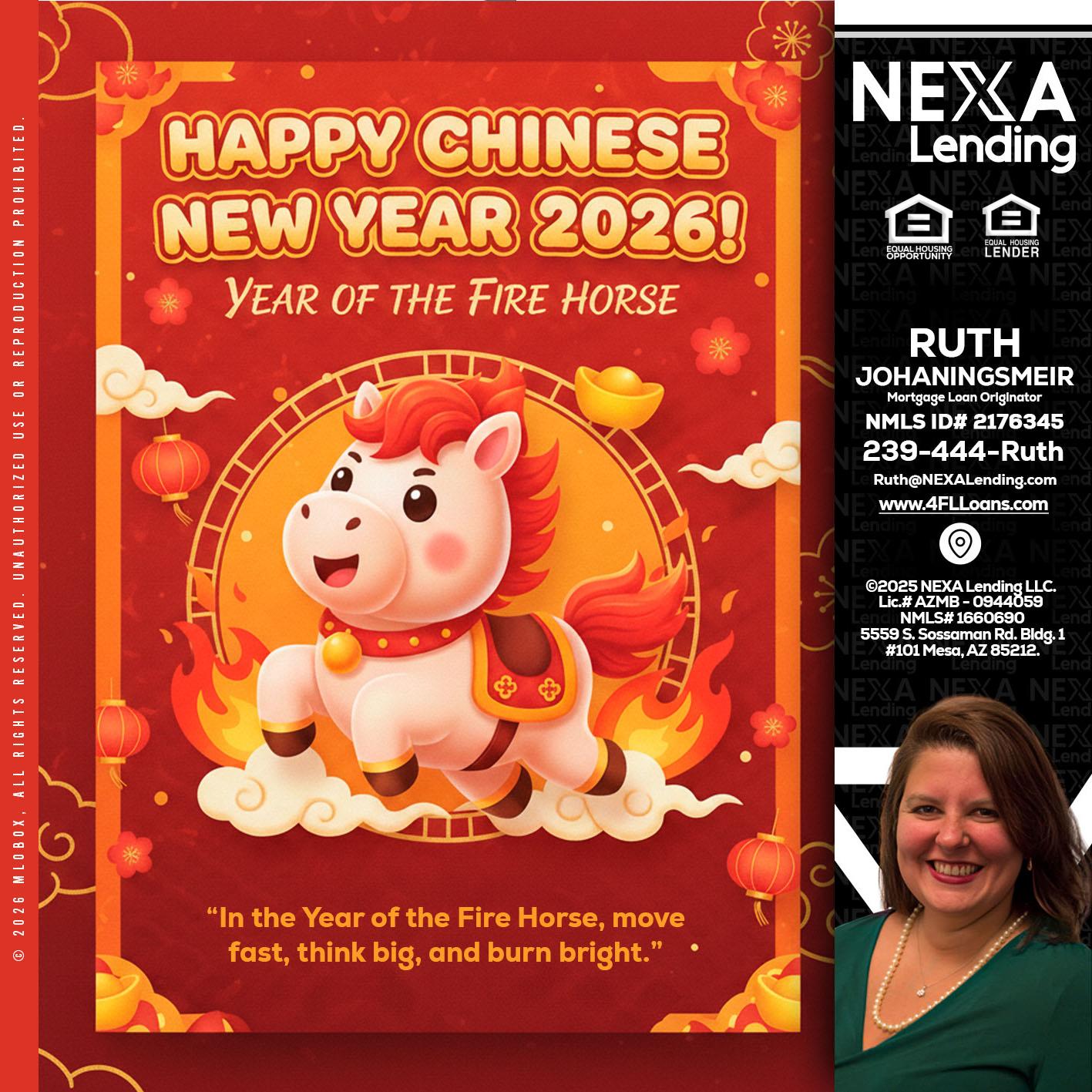 happy Chinese new year - Ruth Johaningsmeir -Mortgage Loan Originator