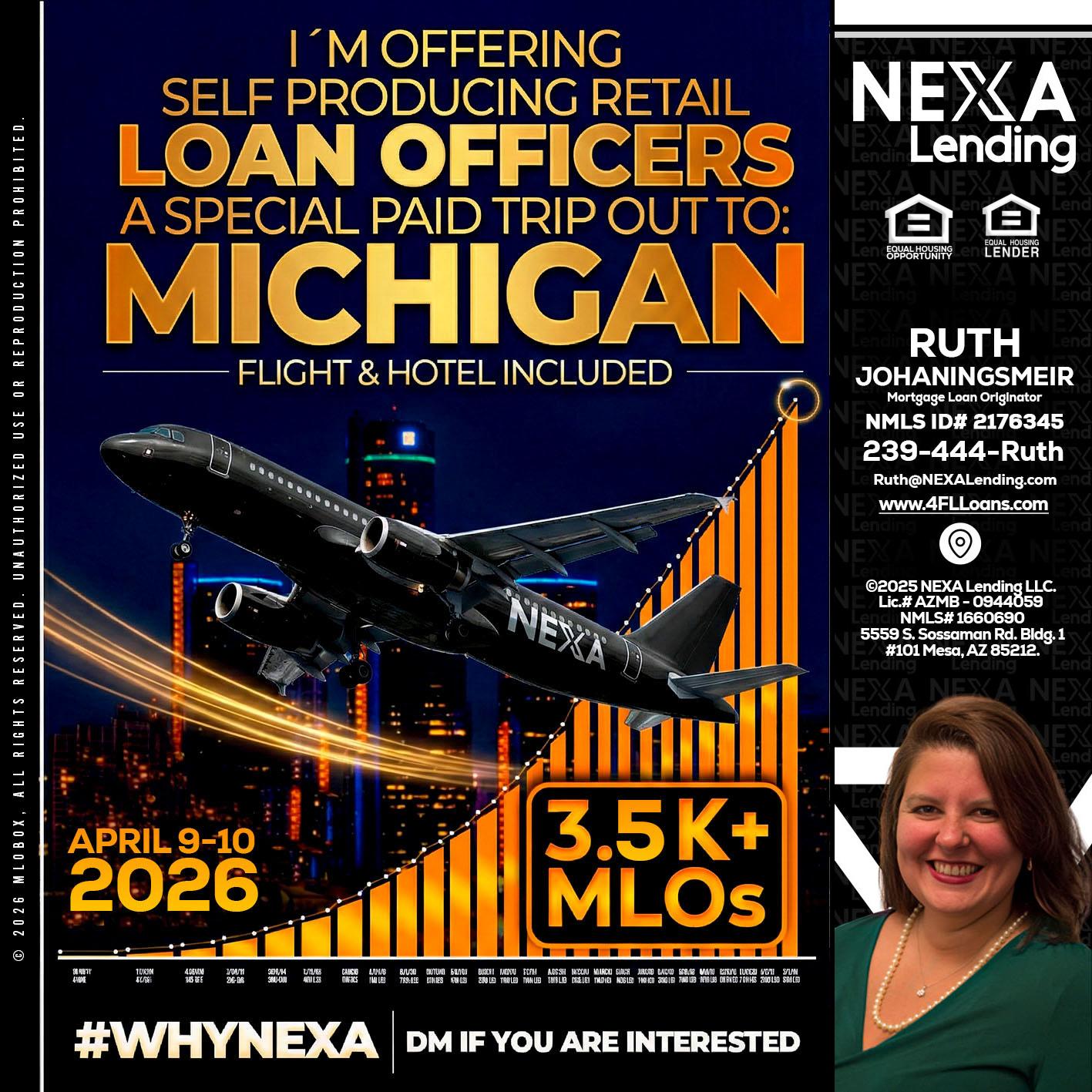 3.5K - Ruth Johaningsmeir -Mortgage Loan Originator