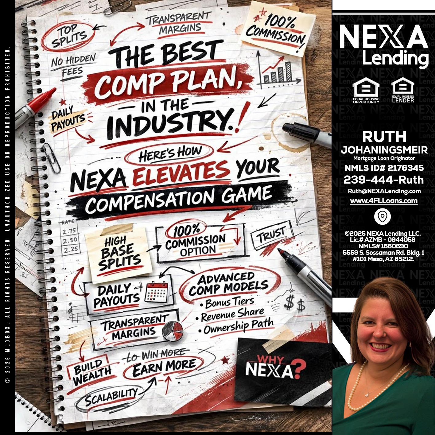 THE BEST COMP - Ruth Johaningsmeir -Mortgage Loan Originator